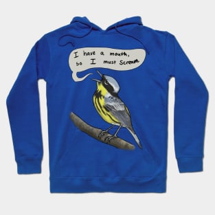 Screaming Magnolia Warbler Hoodie